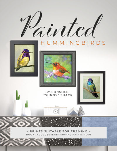 Painted Hummingbirds book by Sonsoles Shack